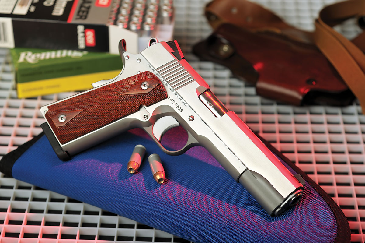 The striking Dan Wesson Razorback automatic in 10mm is a prime candidate for the interest in turning out premium ammunition at the handloaders bench for flawless functioning.